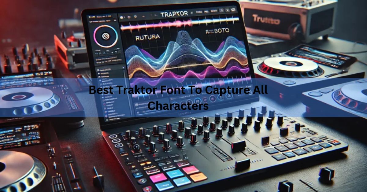 Best Traktor Font To Capture All Characters