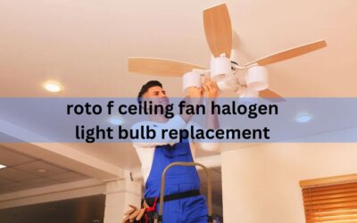 roto f ceiling fan halogen light bulb replacement