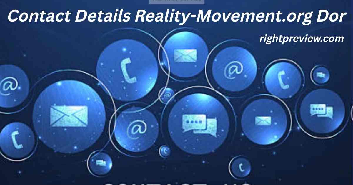Contact Details Reality-Movement.org Dor